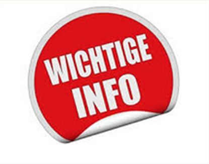 wichtige info